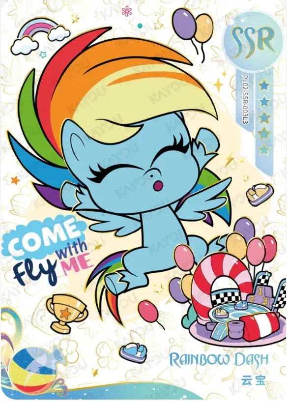 KAYOU My Little Pony L3 SSR Set - FansTradingCards