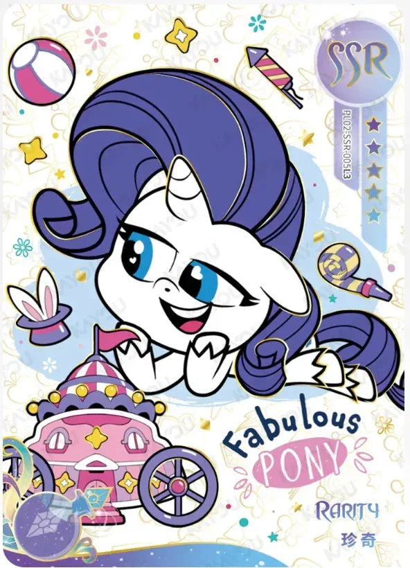 KAYOU My Little Pony L3 SSR Set - FansTradingCards
