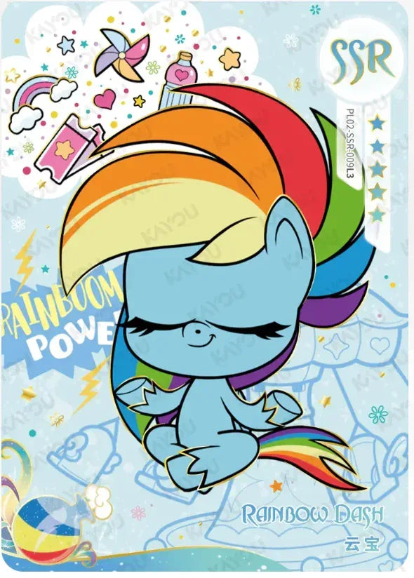 KAYOU My Little Pony L3 SSR Set - FansTradingCards