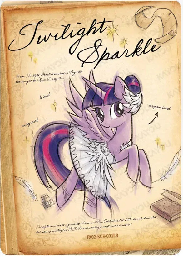 KAYOU My Little Pony L3 SCR Set - FansTradingCards