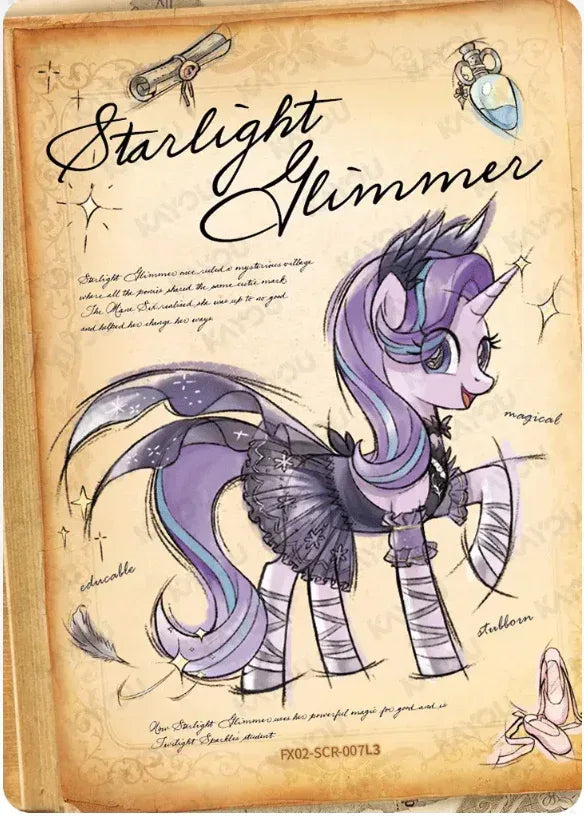 KAYOU My Little Pony L3 SCR Set - FansTradingCards