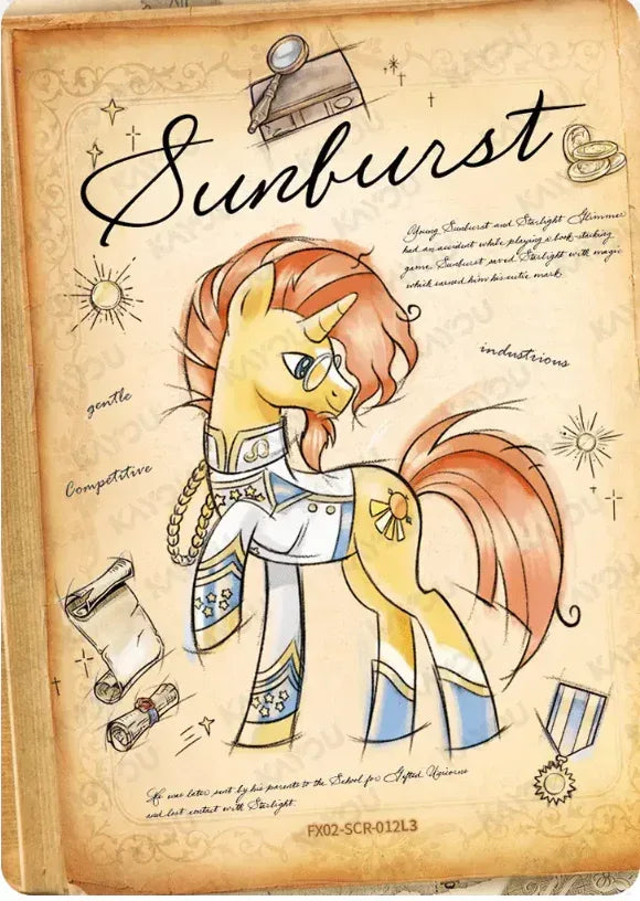 KAYOU My Little Pony L3 SCR Set - FansTradingCards