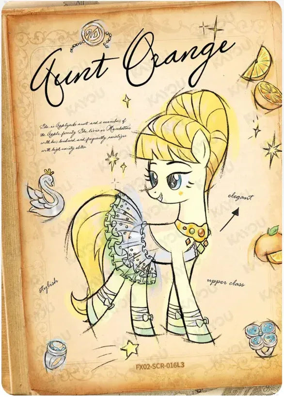 KAYOU My Little Pony L3 SCR Set - FansTradingCards