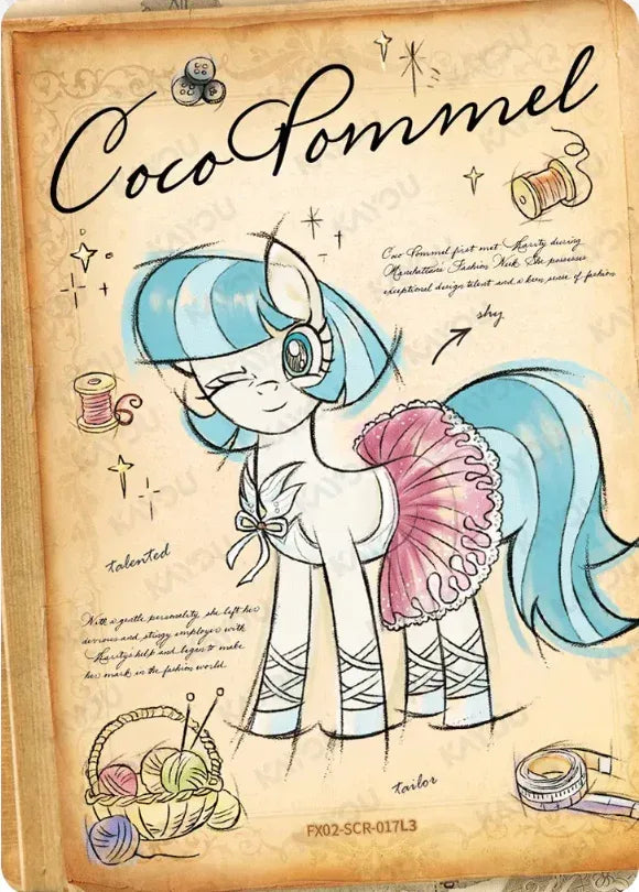 KAYOU My Little Pony L3 SCR Set - FansTradingCards
