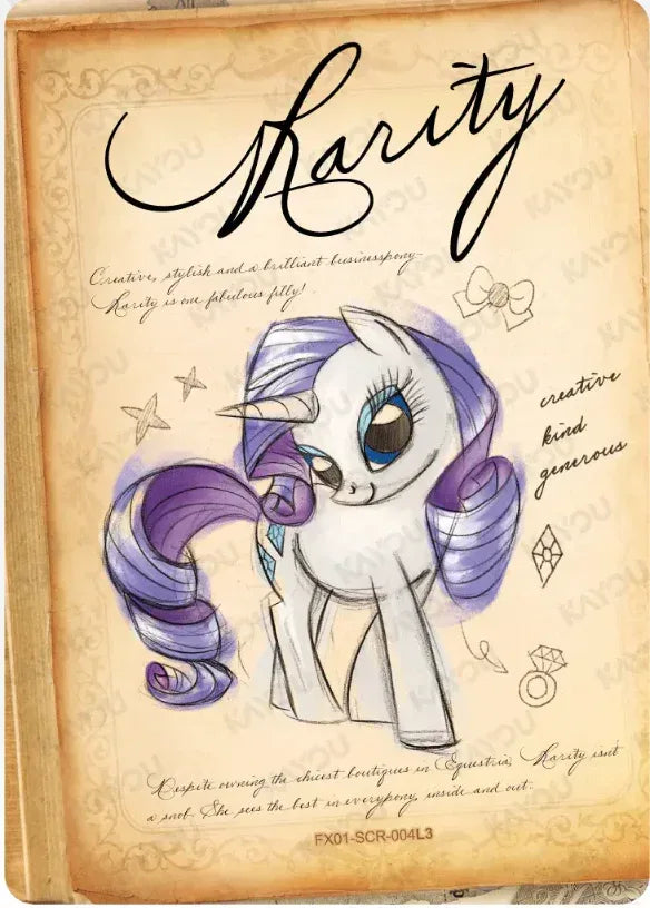 KAYOU My Little Pony L3 SCR Set - FansTradingCards
