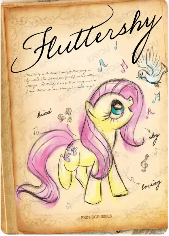 KAYOU My Little Pony L3 SCR Set - FansTradingCards