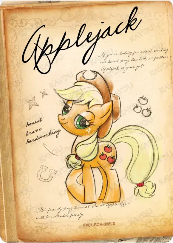 KAYOU My Little Pony L3 SCR Set - FansTradingCards
