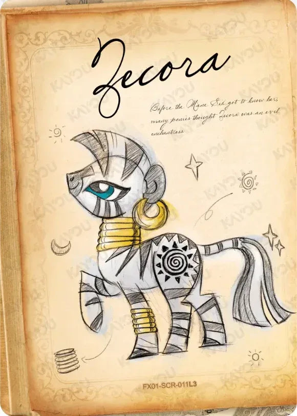 KAYOU My Little Pony L3 SCR Set - FansTradingCards