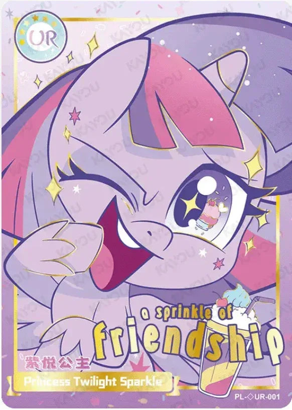 KAYOU My Little Pony L4 UR Set - FansTradingCards