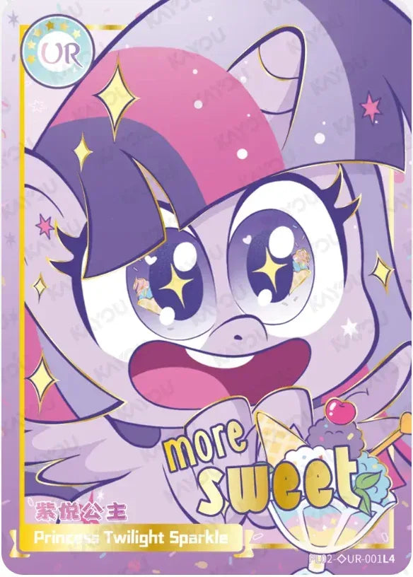KAYOU My Little Pony L4 UR Set - FansTradingCards