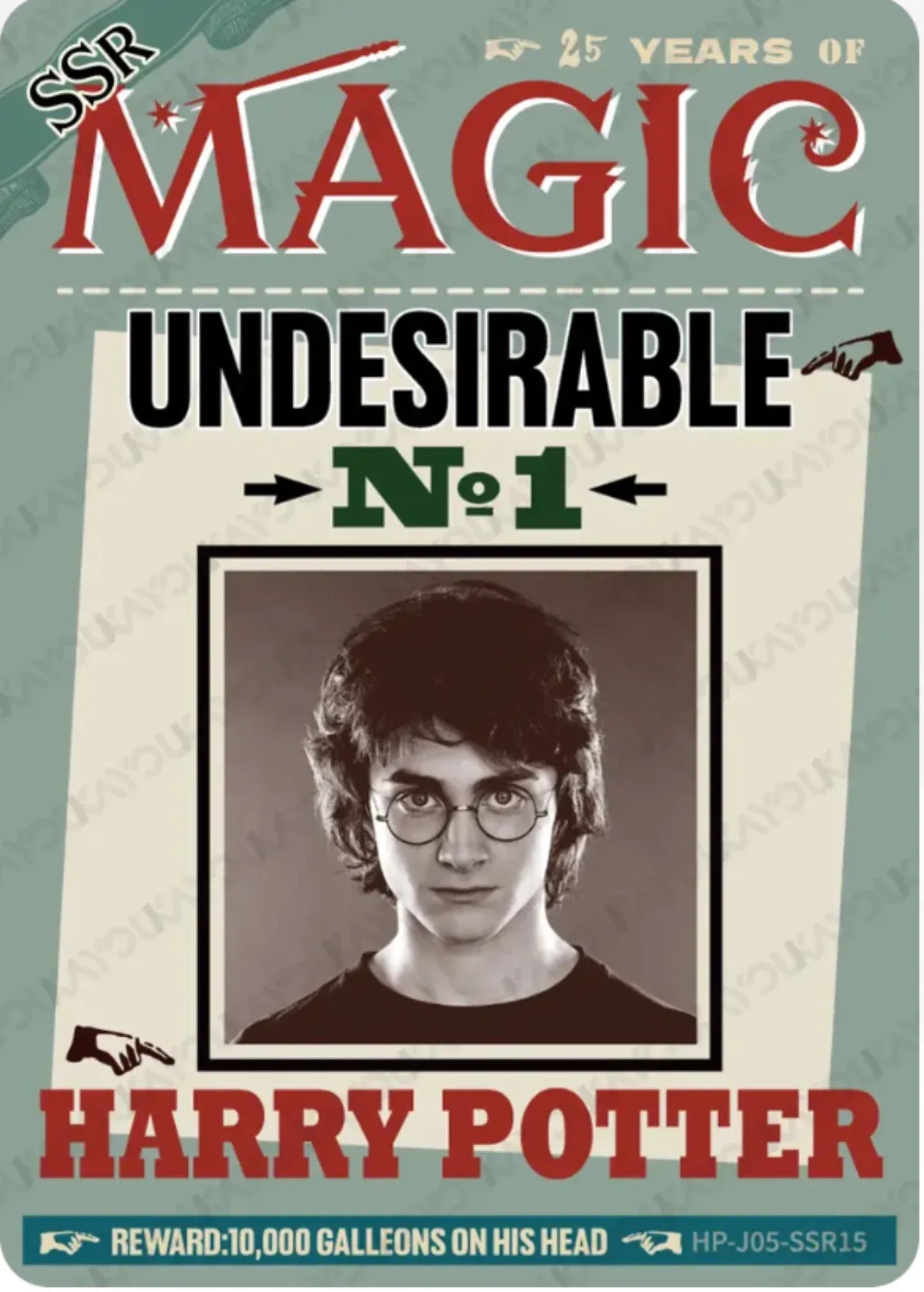 KAYOU Harry Potter L3 SSR Card (EX04/EX05) (Pull-Rate: 5.56%~74.07%)