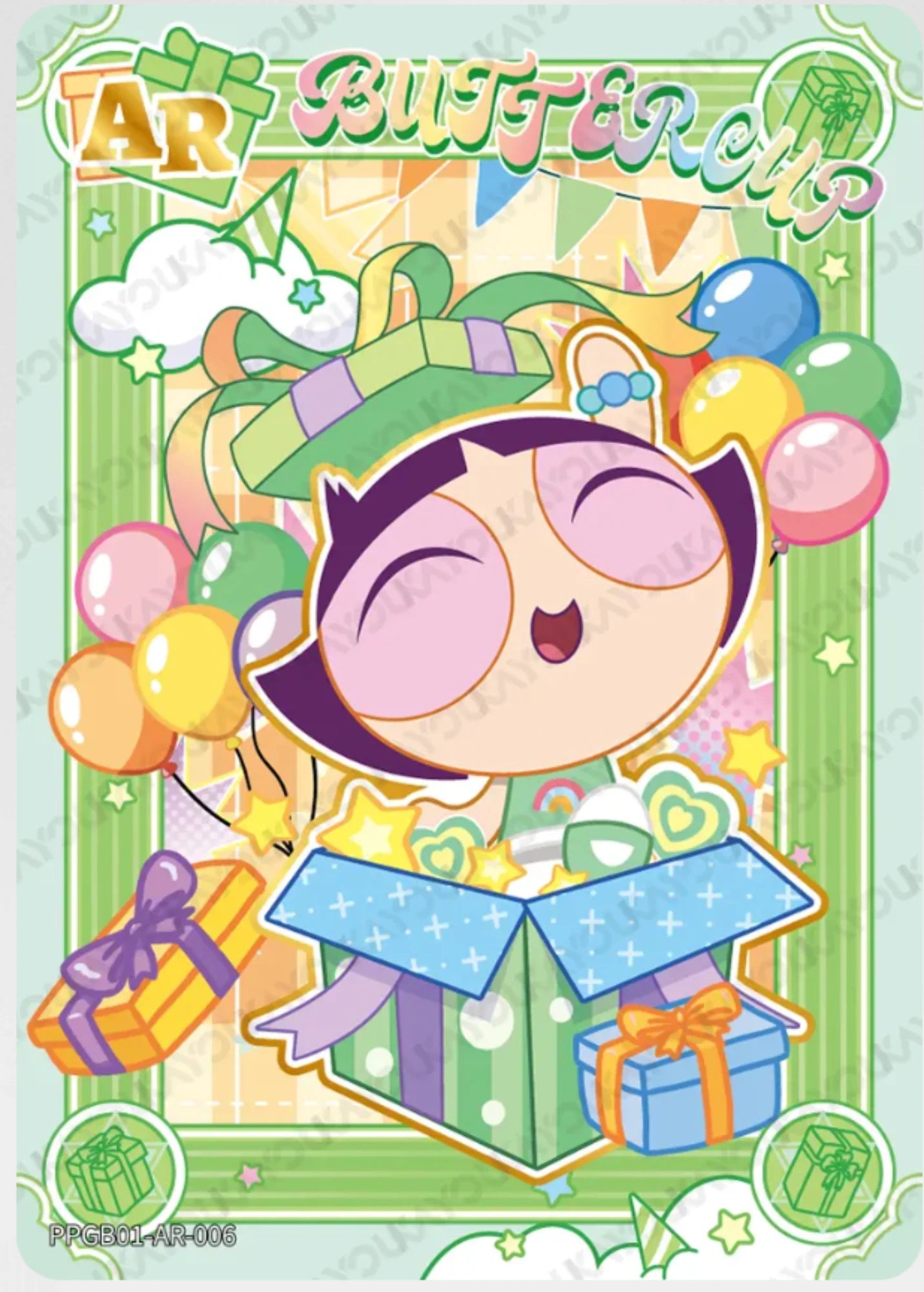 KAYOU The Powerpuff Girls L4 AR Card (Pull-Rate: 1/15)
