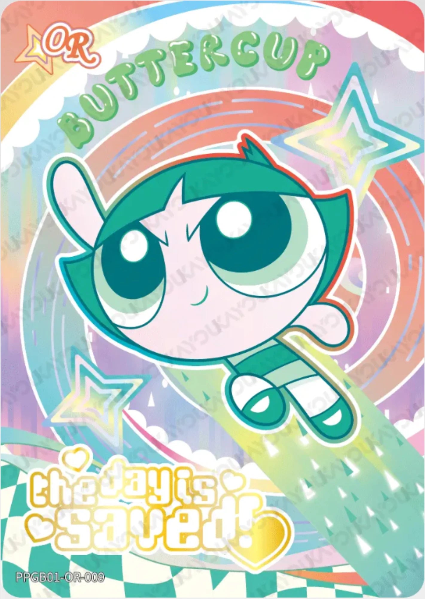 KAYOU The Powerpuff Girls L4 OR Card (Pull-Rate: 1/30)