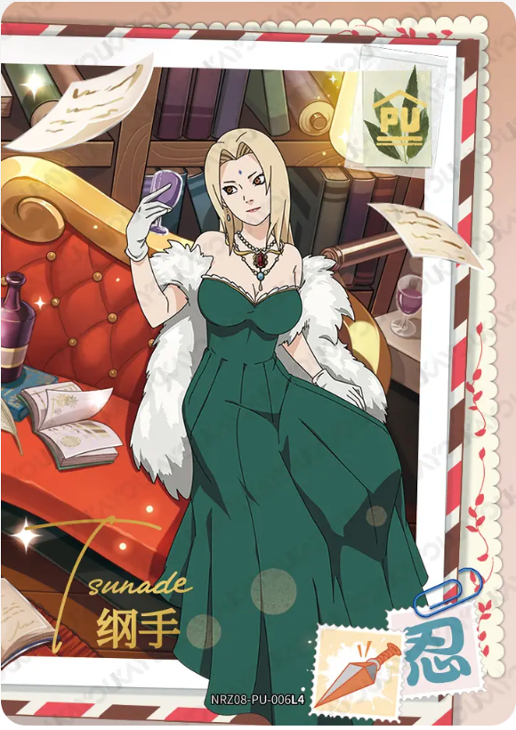 KAYOU Naruto L4 PU Card (T4W6/W7/W8) (Pull-Rate: 7.46%)