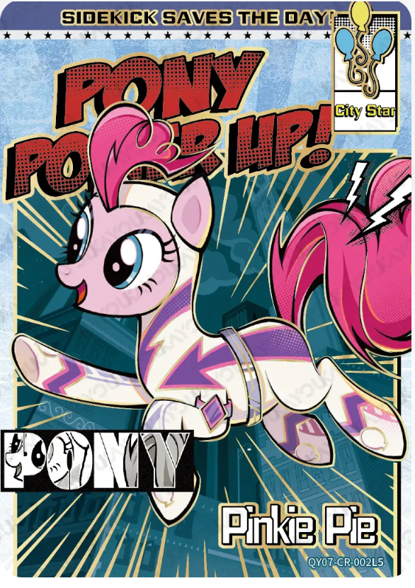 KAYOU My Little Pony L4 CR Card (Shadow 6-7)(Pull-Rate: 0.56%~1.11%)