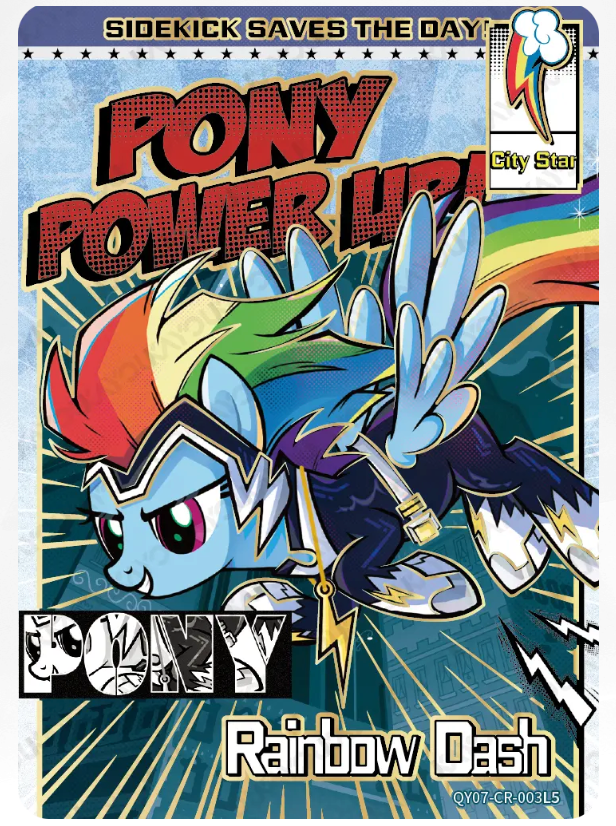 KAYOU My Little Pony L4 CR Card (Shadow 6-7)(Pull-Rate: 0.56%~1.11%)