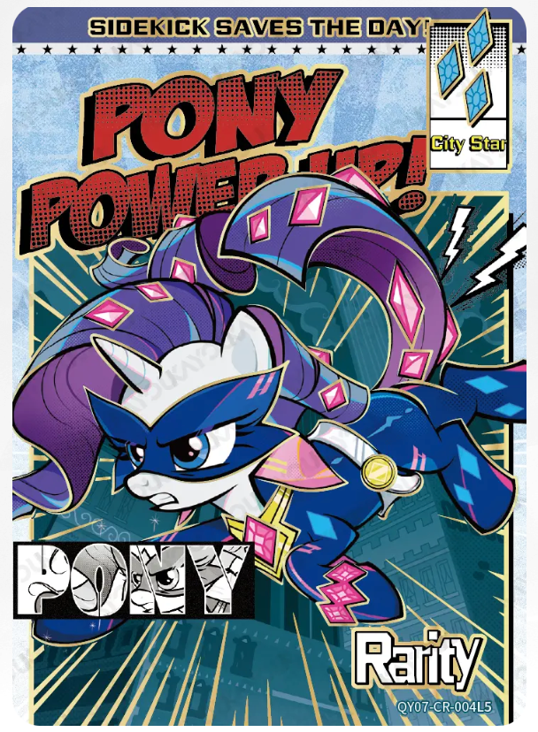 KAYOU My Little Pony L4 CR Card (Shadow 6-7)(Pull-Rate: 0.56%~1.11%)