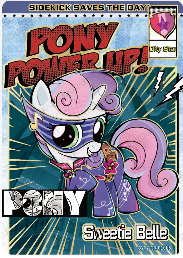 KAYOU My Little Pony L4 CR Card (Shadow 6-7)(Pull-Rate: 0.56%~1.11%)