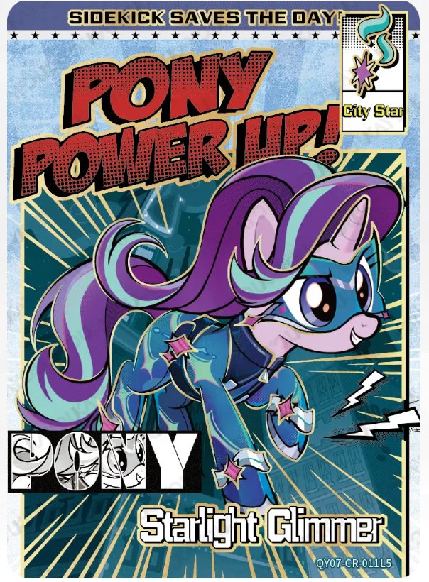 KAYOU My Little Pony L4 CR Card (Shadow 6-7)(Pull-Rate: 0.56%~1.11%)