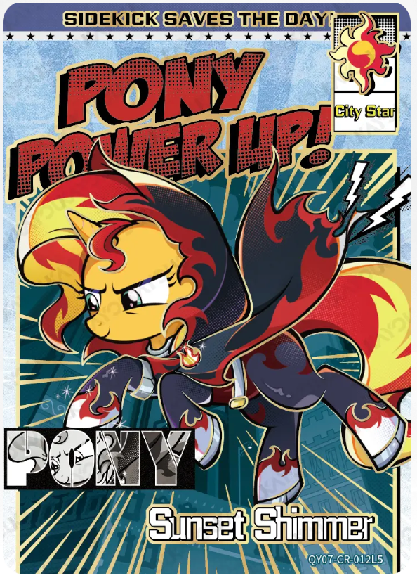 KAYOU My Little Pony L4 CR Card (Shadow 6-7)(Pull-Rate: 0.56%~1.11%)
