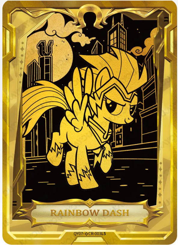 KAYOU My Little Pony L4 CR Card (Shadow 6-7)(Pull-Rate: 0.56%~1.11%)