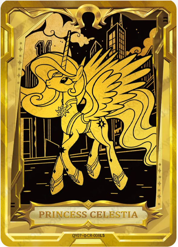KAYOU My Little Pony L4 CR Card (Shadow 6-7)(Pull-Rate: 0.56%~1.11%)
