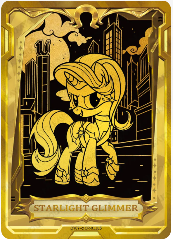 KAYOU My Little Pony L4 CR Card (Shadow 6-7)(Pull-Rate: 0.56%~1.11%)
