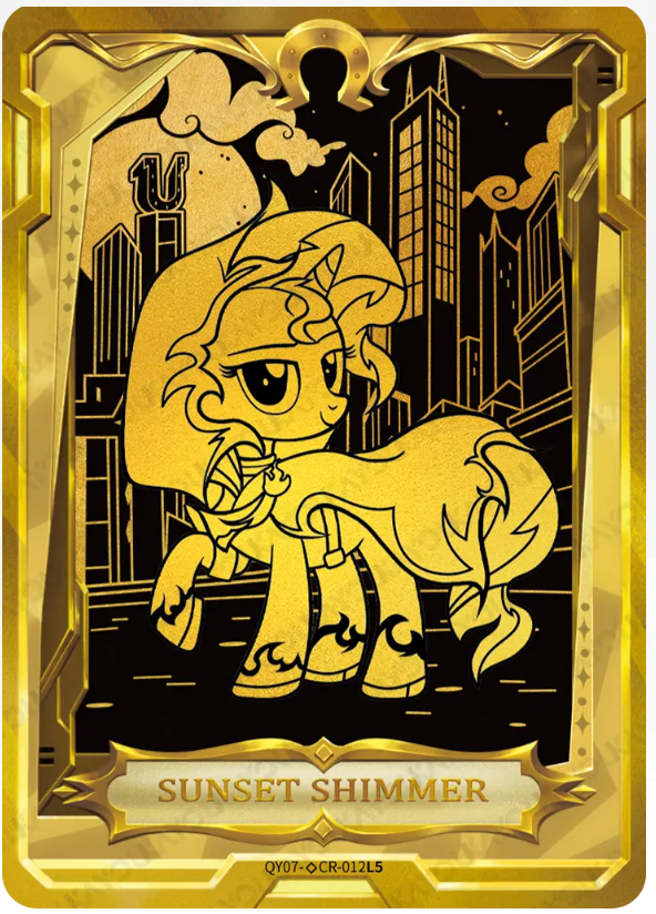 KAYOU My Little Pony L4 CR Card (Shadow 6-7)(Pull-Rate: 0.56%~1.11%)