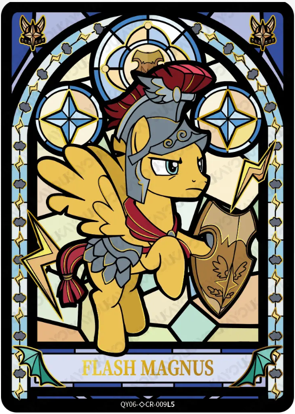 KAYOU My Little Pony L4 CR Card (Shadow 6-7)(Pull-Rate: 0.56%~1.11%)