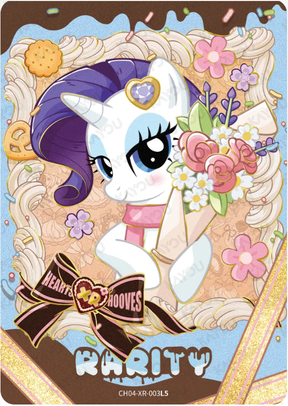 KAYOU My Little Pony L5 XR Card (Rainbow 3/4/5)(Pull-Rate: 1.67%)