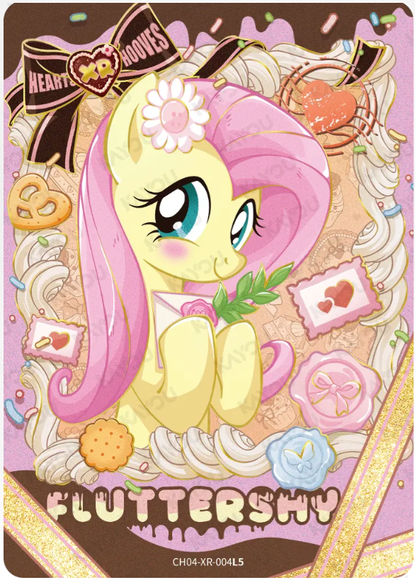 KAYOU My Little Pony L5 XR Card (Rainbow 3/4/5)(Pull-Rate: 1.67%)