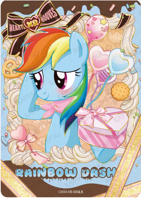 KAYOU My Little Pony L5 XR Card (Rainbow 3/4/5)(Pull-Rate: 1.67%)