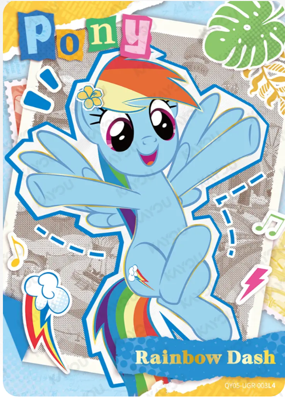 KAYOU My Little Pony L4 UGR Card (Shadow 5/6/7)(Pull-Rate: 1.67%~2.22%)