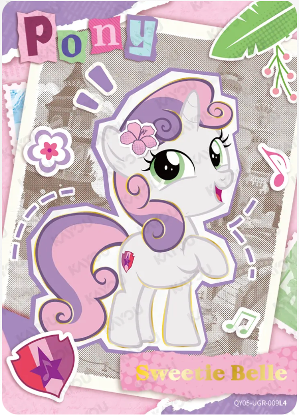 KAYOU My Little Pony L4 UGR Card (Shadow 5/6/7)(Pull-Rate: 1.67%~2.22%)