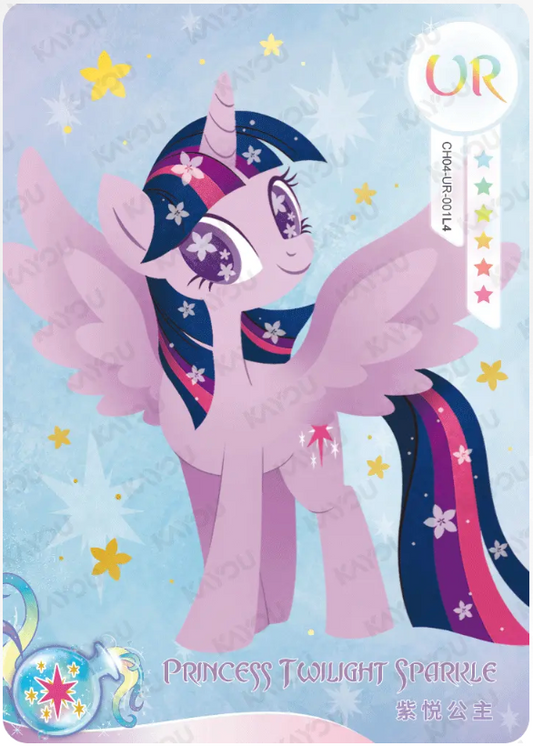 KAYOU My Little Pony L4 UR Card (Rainbow 4/5)(Pull-Rate: 44.44%)