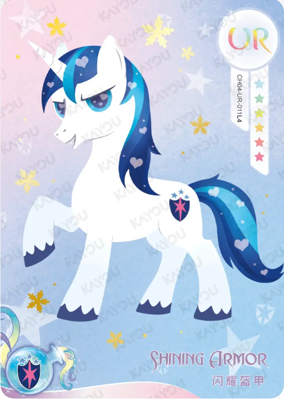 KAYOU My Little Pony L4 UR Card (Rainbow 4/5)(Pull-Rate: 44.44%)