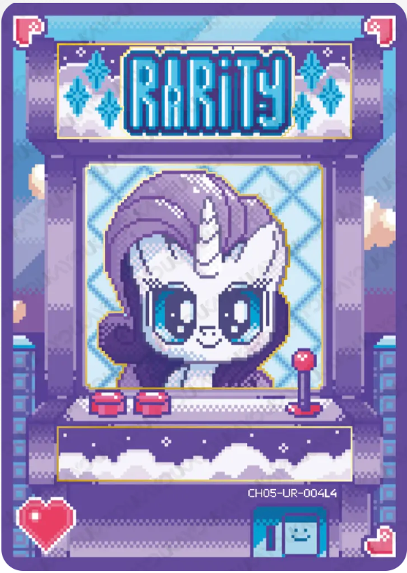 KAYOU My Little Pony L4 UR Card (Rainbow 4/5)(Pull-Rate: 44.44%)