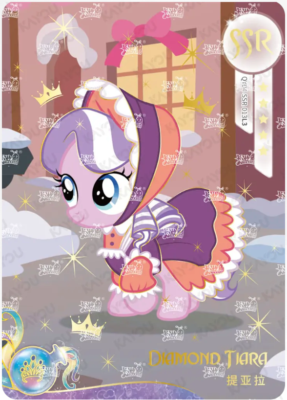 KAYOU My Little Pony L3 SSR Card (Shadow 4/5/6/7)(Pull-Rate: 44.44%)