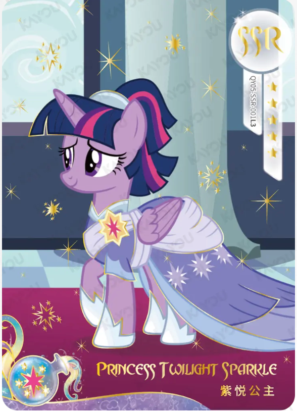 KAYOU My Little Pony L3 SSR Card (Shadow 4/5/6/7)(Pull-Rate: 44.44%)