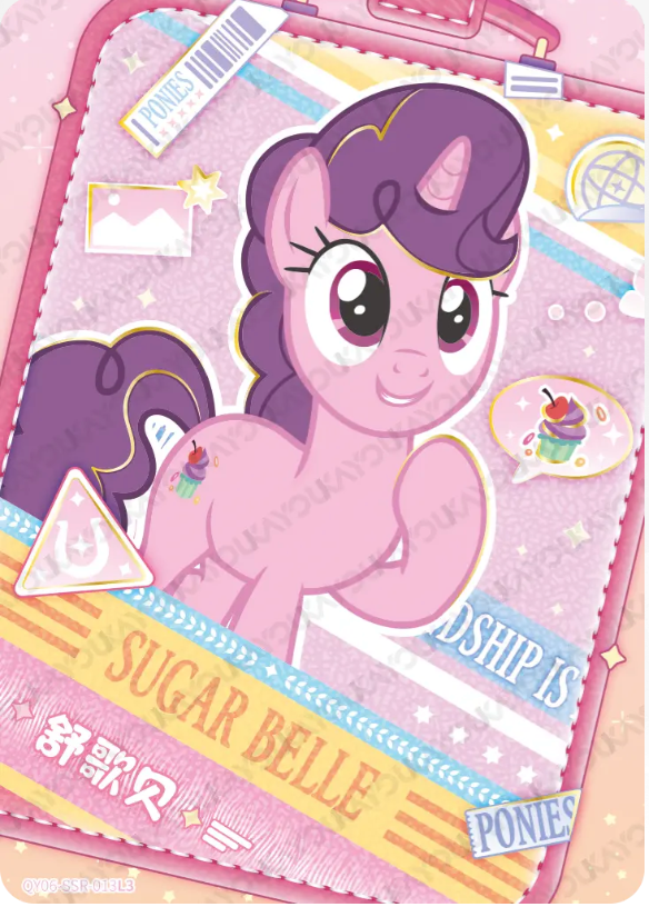 KAYOU My Little Pony L3 SSR Card (Shadow 4/5/6/7)(Pull-Rate: 44.44%)
