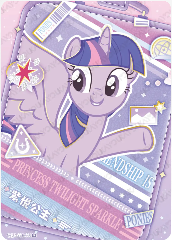 KAYOU My Little Pony L3 SSR Card (Shadow 4/5/6/7)(Pull-Rate: 44.44%)