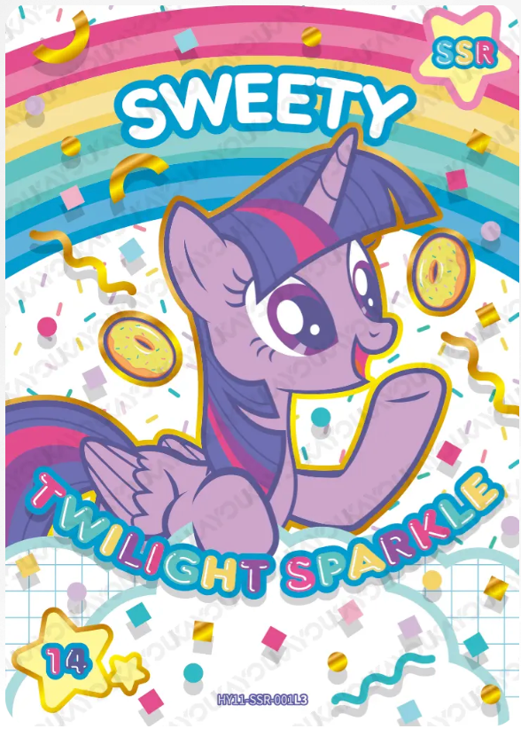 KAYOU My Little Pony L3 SSR Card (Moon 11)(Pull-Rate: 43.48%)