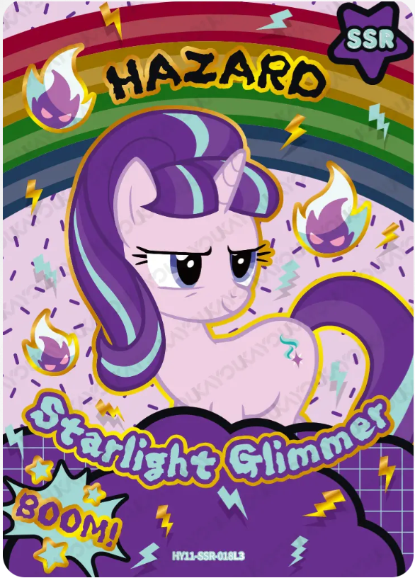 KAYOU My Little Pony L3 SSR Card (Moon 11)(Pull-Rate: 43.48%)