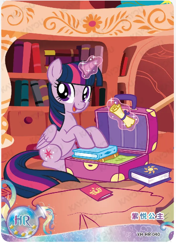 KAYOU My Little Pony L2 HR Card (Moon 1/2/3) (Pull-Rate: 100%)