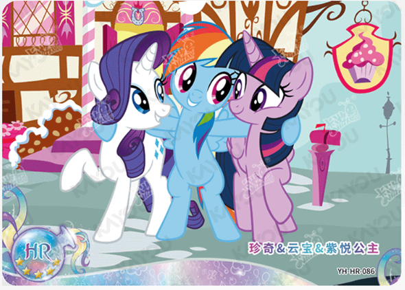 KAYOU My Little Pony L2 HR Card (Moon 1/2/3) (Pull-Rate: 100%)
