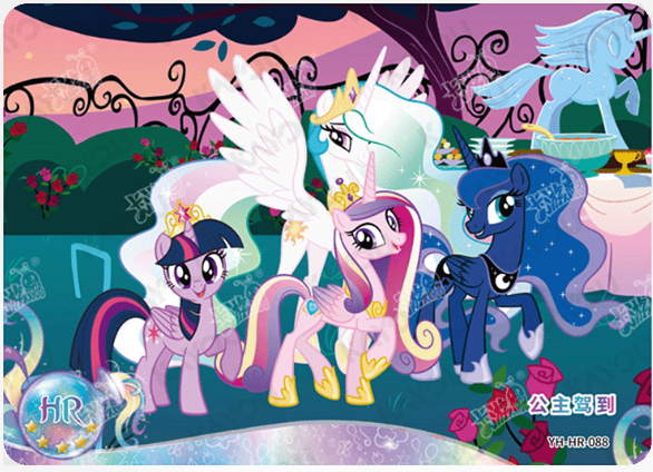 KAYOU My Little Pony L2 HR Card (Moon 1/2/3) (Pull-Rate: 100%)
