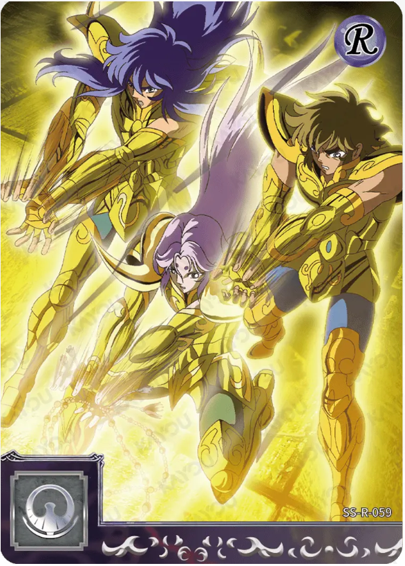 KAYOU Saint Seiya L1 R Card (001-069) (Pull Rate: 100%)