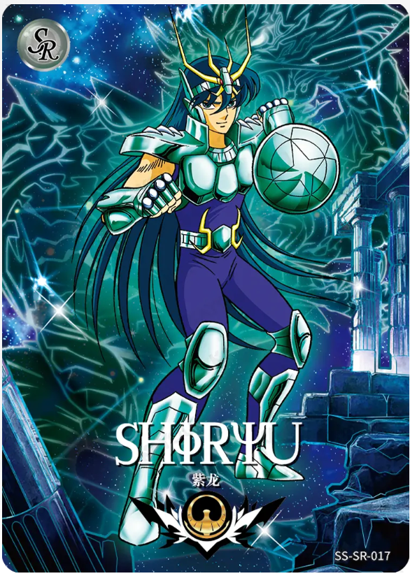 KAYOU Saint Seiya L2 SR Card (001-040) (Pull Rate: 100%)