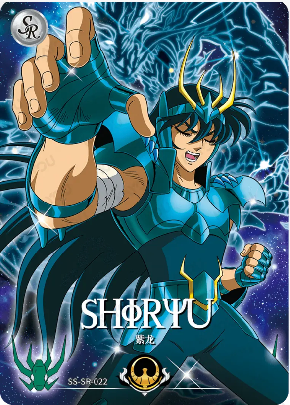 KAYOU Saint Seiya L2 SR Card (001-040) (Pull Rate: 100%)