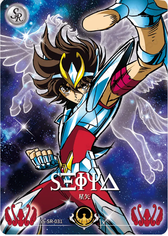 KAYOU Saint Seiya L2 SR Card (001-040) (Pull Rate: 100%)